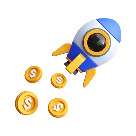 Finance Startup  3D Icon