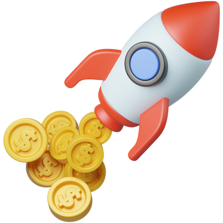 Finance Startup  3D Icon