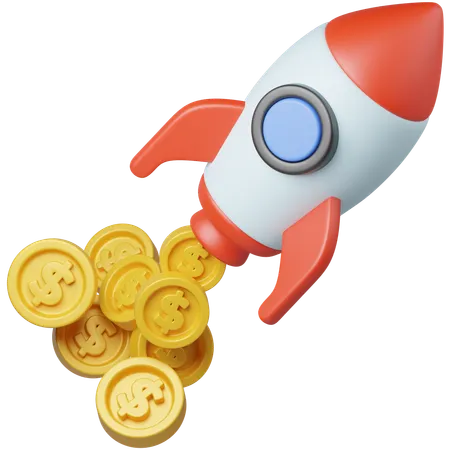 Finance Startup  3D Icon