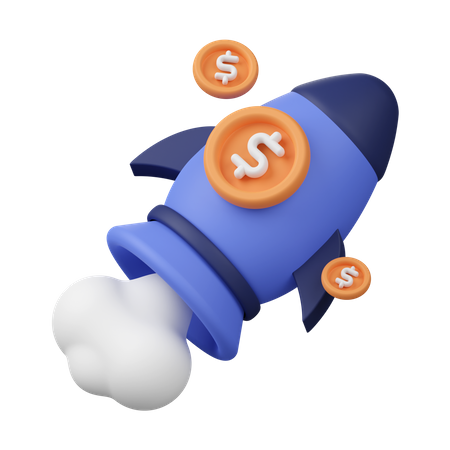 Finance Startup  3D Icon