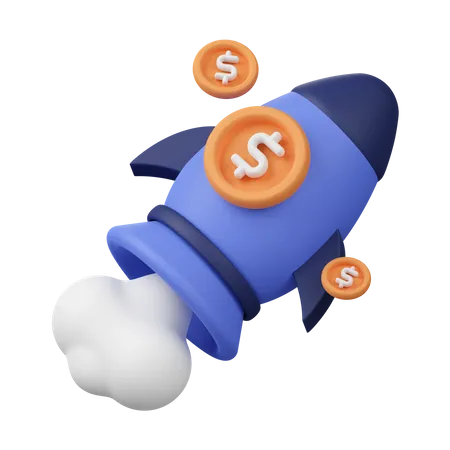 Finance Startup  3D Icon