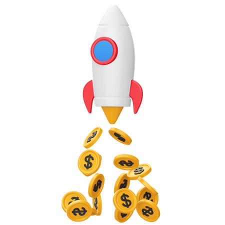 Finance Startup  3D Icon