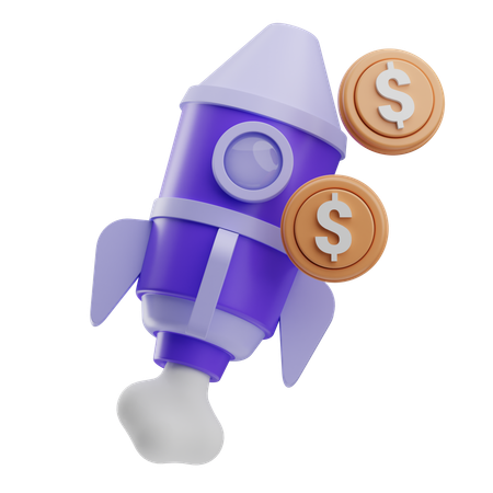 Finance Startup  3D Icon