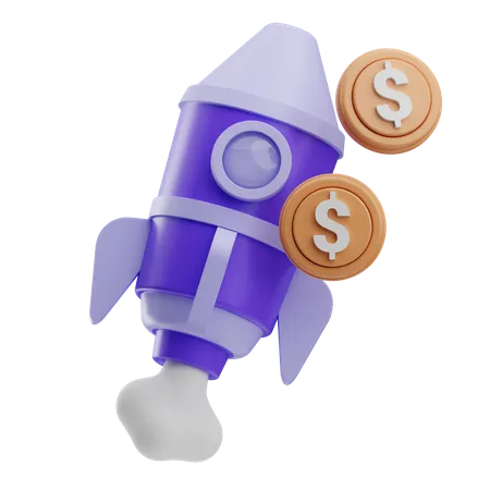 Finance Startup  3D Icon