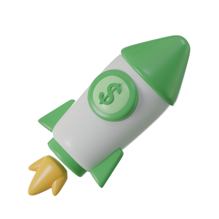 Finance Startup  3D Icon