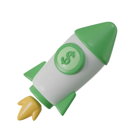 Finance Startup  3D Icon