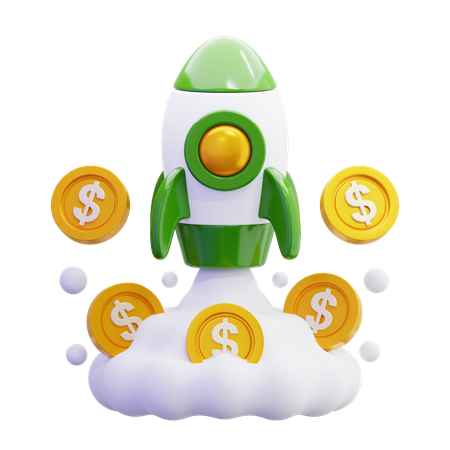 Finance Startup  3D Icon