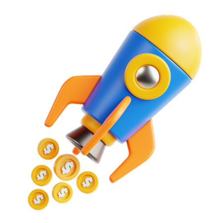 Finance Startup  3D Icon