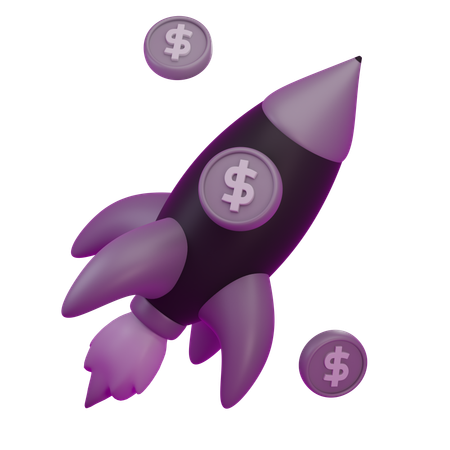 Finance Startup  3D Icon