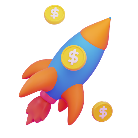 Finance Startup  3D Icon