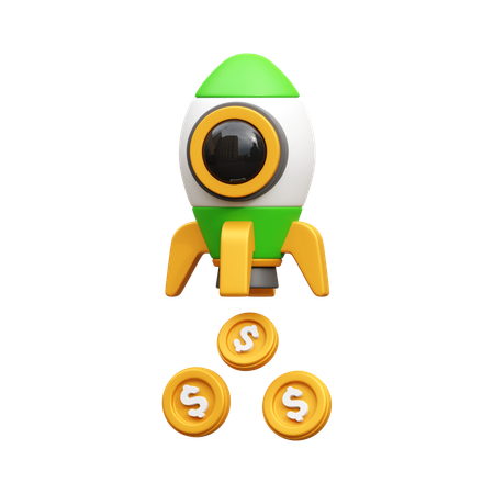 Finance Startup  3D Icon