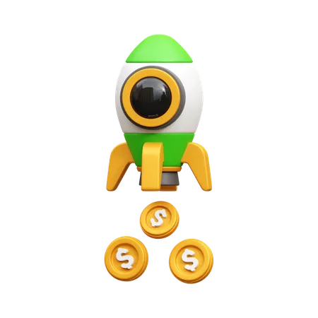 Finance Startup  3D Icon