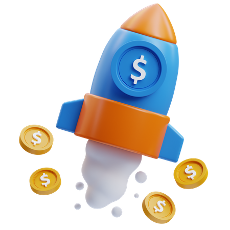 Finance Startup  3D Icon