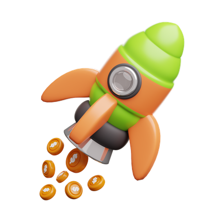 Finance Startup  3D Icon