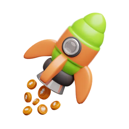 Finance Startup  3D Icon