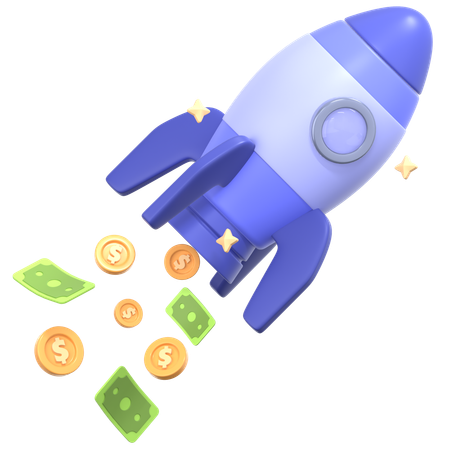 Finance Startup  3D Icon