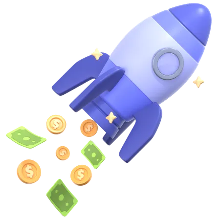 Finance Startup  3D Icon