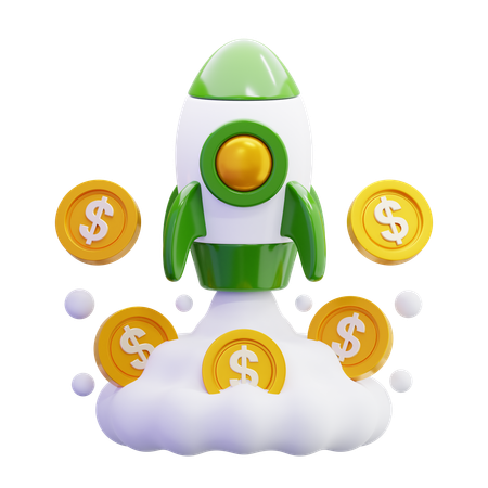 Finance Startup  3D Icon