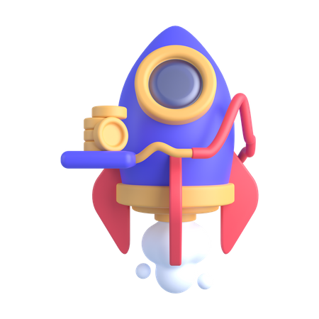 Finance Startup  3D Icon