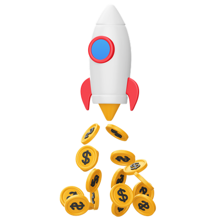Finance Startup  3D Icon