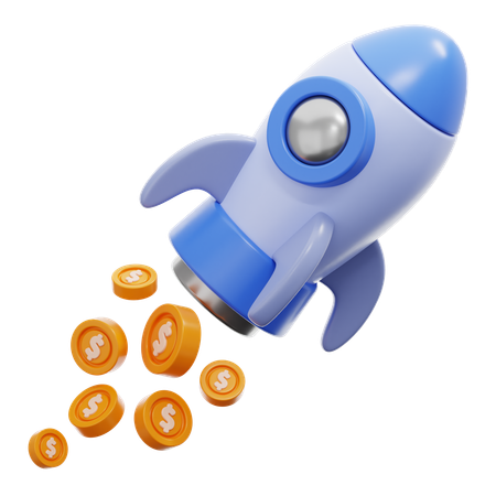 Finance Startup  3D Icon