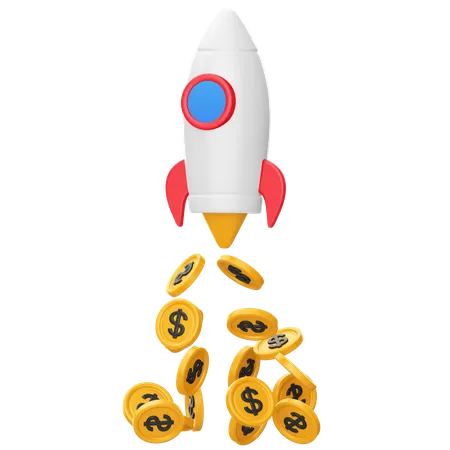 Finance Startup 3D Icon