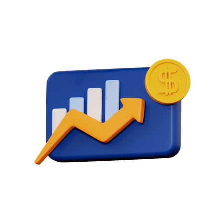 Finance statistic  3D Icon