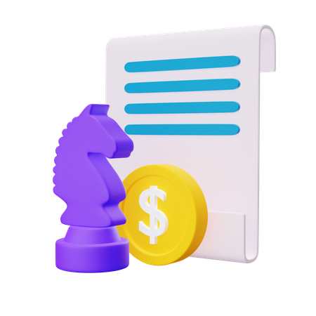 Finance Strategy  3D Icon