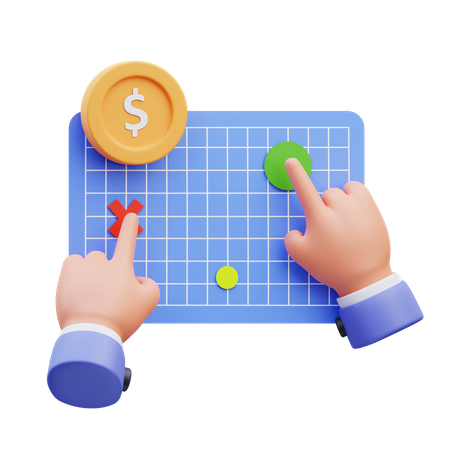Finance Strategy  3D Icon
