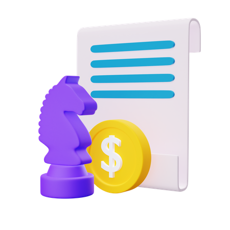 Finance Strategy 3D Icon