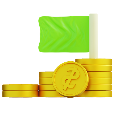 Finance Target  3D Icon