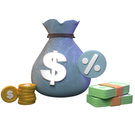 Finance Tax  3D Icon