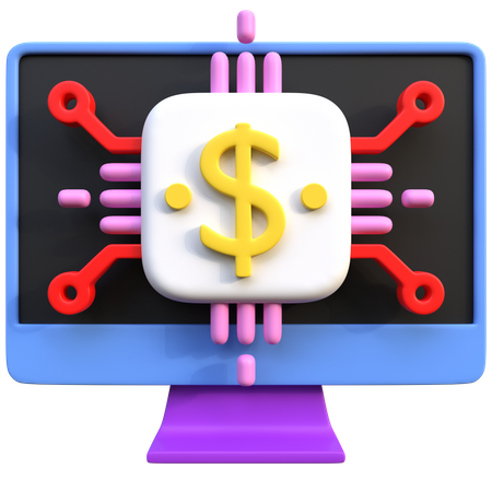 Finance Tech 3D Icon