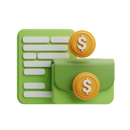 Finance Transaction  3D Icon