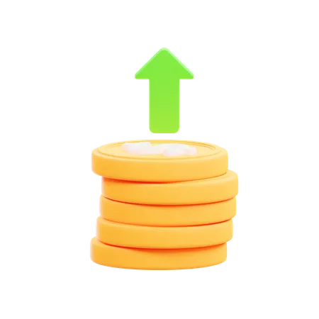 Finance Up 3D Icon