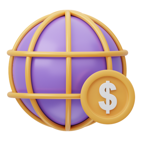 Finance Website  3D Icon