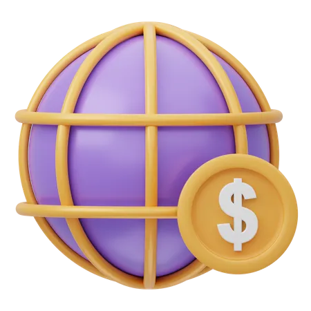 Finance Website  3D Icon