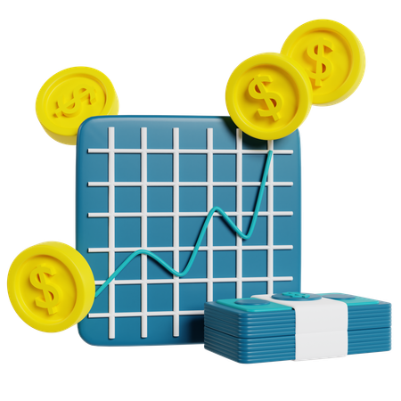 Financeiro e Bancário  3D Icon