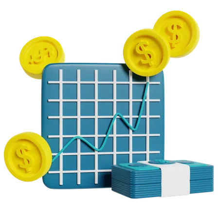 Financeiro e Bancário  3D Icon