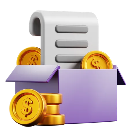 Financement participatif  3D Icon