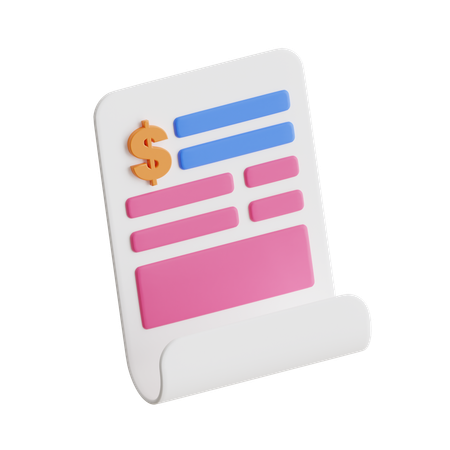 Finances  3D Icon