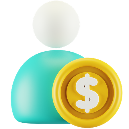 Finances personnelles  3D Icon