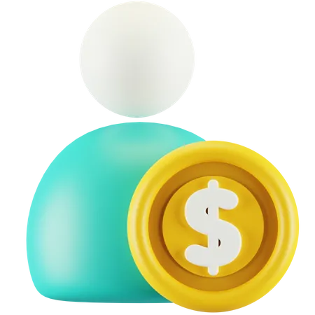 Finances personnelles  3D Icon