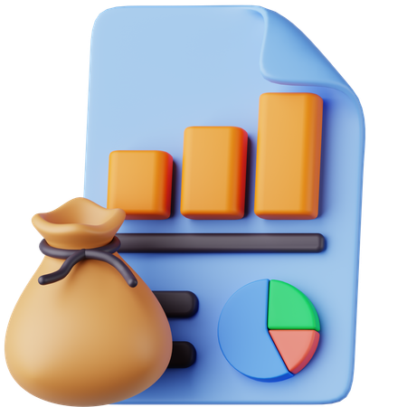 金融  3D Icon
