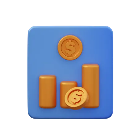 Financial  3D Icon