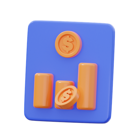 Financial  3D Icon