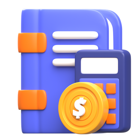Financial Accounting  3D Icon