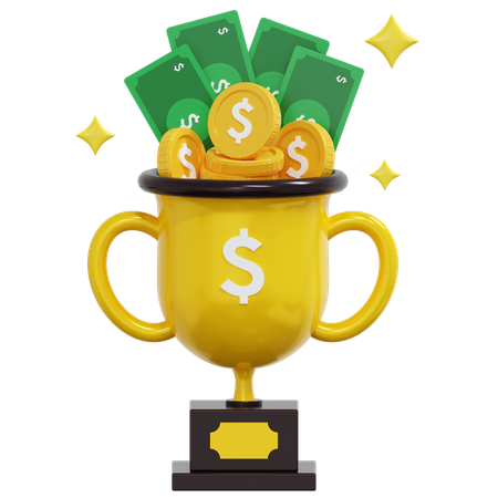 Financial Achievement  3D Icon