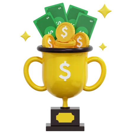 Financial Achievement  3D Icon