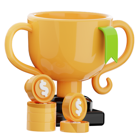 Financial Achievement  3D Icon